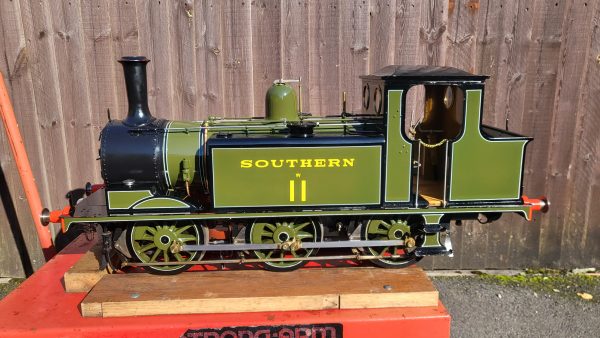 7 1/4 Inch Gauge Exhbition Model LB&SCR A1X Southern Tank engine. - Image 7