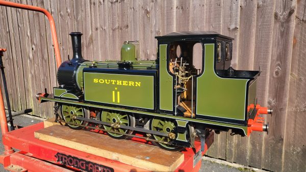 7 1/4 Inch Gauge Exhbition Model LB&SCR A1X Southern Tank engine. - Image 5