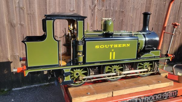 7 1/4 Inch Gauge Exhbition Model LB&SCR A1X Southern Tank engine. - Image 11