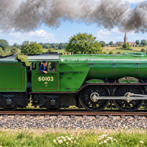 5-Inch Gauge Flying Scotsman – BR Livery