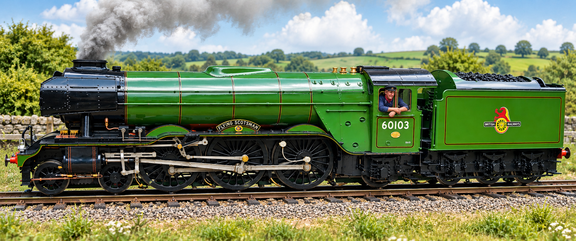 5-Inch Gauge Flying Scotsman – BR Livery - Image 4