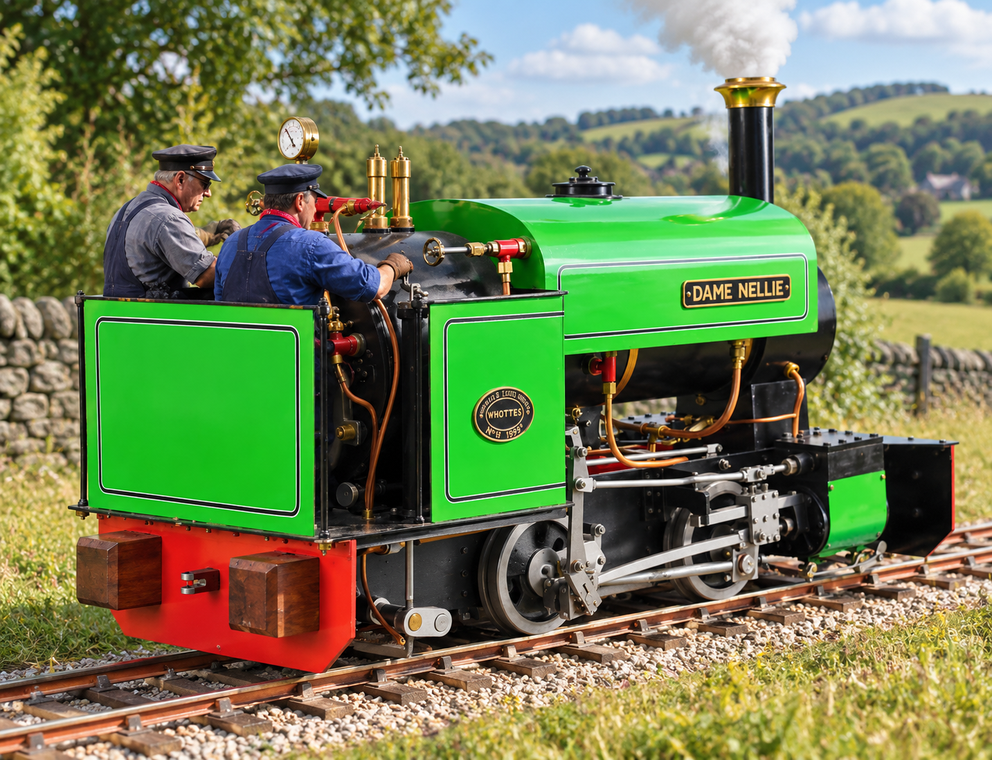 Bagnall 3½ inch narrow gauge live steam - Image 3