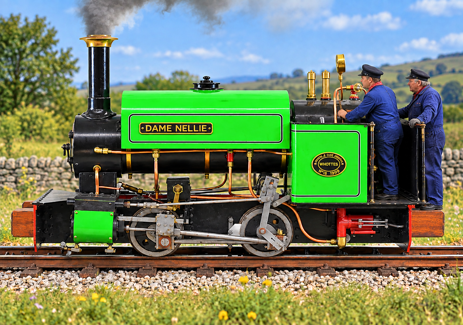 Bagnall 3½ inch narrow gauge live steam
