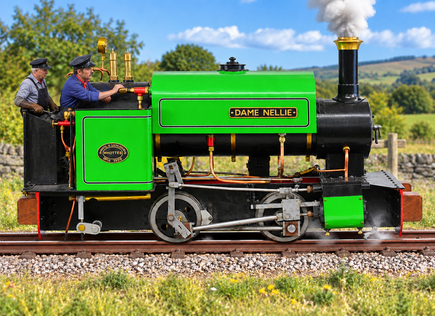 Bagnall 3½ inch narrow gauge live steam - Image 2