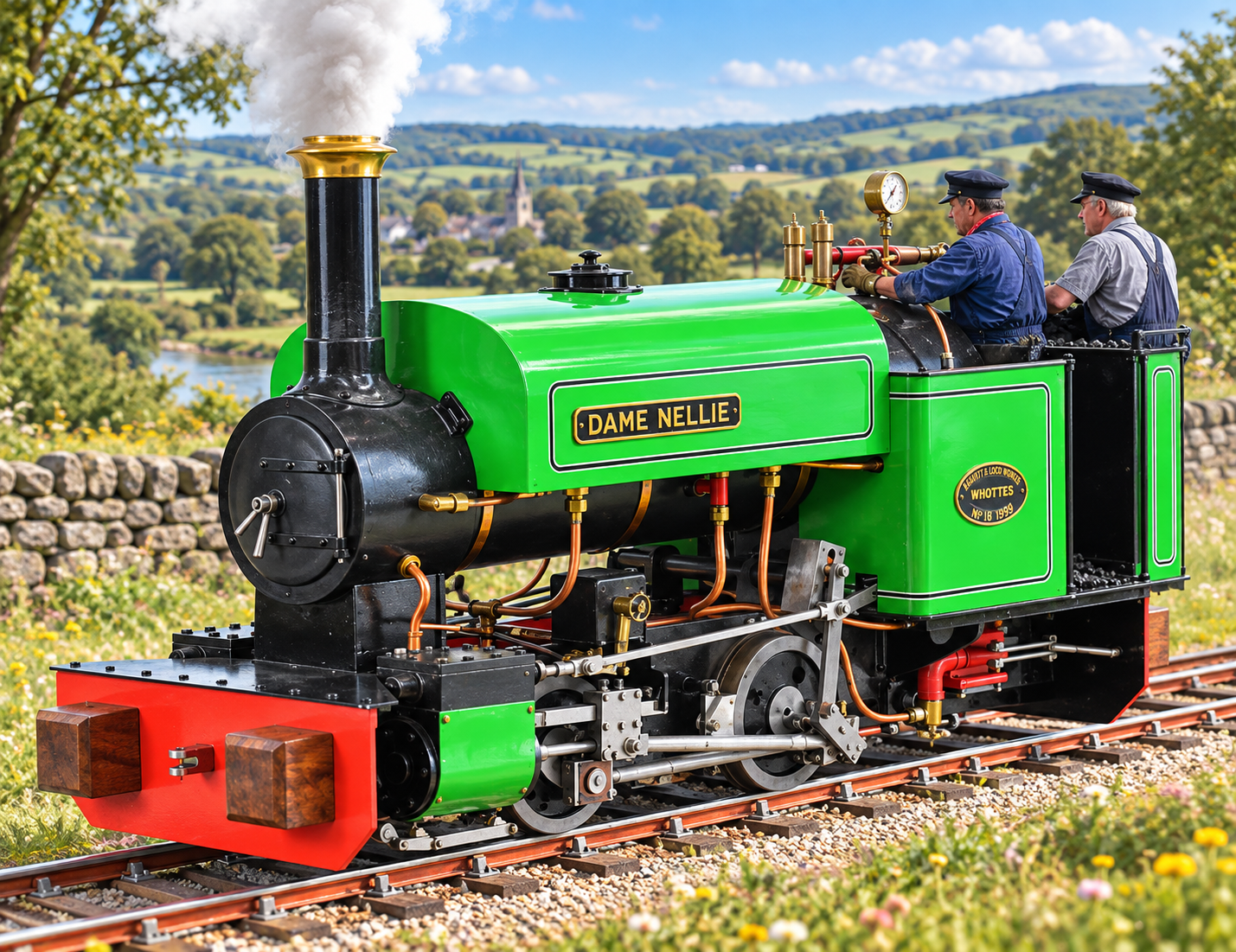 Bagnall 3½ inch narrow gauge live steam - Image 4
